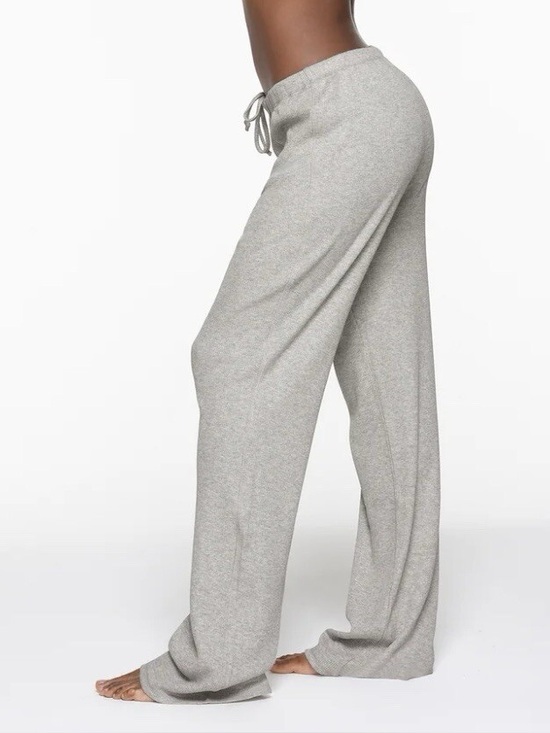 SKIMS Pants - Skims Waffle Loose Pant - Grey